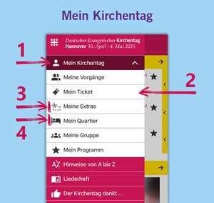 Mein Kirchentag in der KirchentagsApp