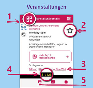 Veranstaltungen in der KirchentagsApp